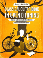 Classical Guitar Book in Open D Tuning: 45 Classical Guitar Arrangements in DADF#AD Tuning with Tablature and Notes