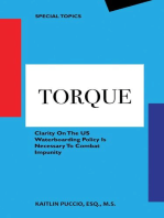 Torque: Clarity On The US Waterboarding Policy Is Necessary To Combat Impunity