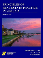 Principles of Real Estate Practice in Virginia