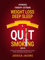 Hypnosis Therapy- Extreme Weight Loss, Deep Sleep& Quit Smoking (2 in 1)