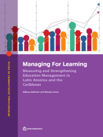 Managing for Learning
