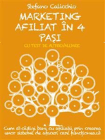 MARKETING AFILIAT ÎN 4 PAȘI. Cum să câștigi bani cu afiliații prin crearea unor sisteme de afaceri care funcționează.