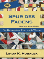 Spur des Fadens