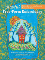 Playful Free-Form Embroidery