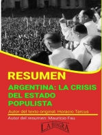 Resumen de Argentina: la Crisis del Estado Populista: RESÚMENES UNIVERSITARIOS