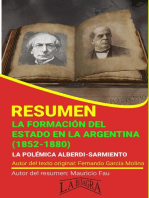 Resumen de La Formación del Estado en la Argentina (1852-1880): RESÚMENES UNIVERSITARIOS