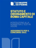 Statuto e Ordinamento di Roma Capitale: Introduzione alla normativa e testi in vigore