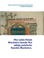 The noble Polish Machwicz family. Die adlige polnische Familie Machwicz.