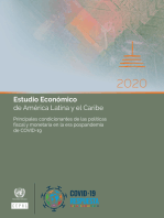 Estudio Económico de América Latina y el Caribe 2020: Principales condicionantes de las políticas fiscal y monetaria en la era pospandemia de COVID-19