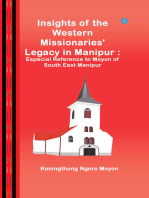 Insights of the Western Missionaries Legacy in Manipur