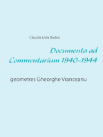 Documenta ad Commentarium 1940-1944: geometres Gheorghe Vranceanu