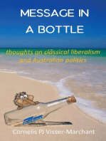 Message in a Bottle: Thoughts on Classical Liberalism  and Australian politics