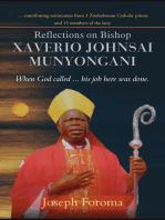 Reflections on Bishop Xaverio Johnsai MUNYONGANI