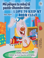 Më pëlqen ta mbaj të pastër dhomën time I Love to Keep My Room Clean: Albanian English Bilingual Collection