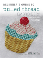 Beginner's Guide to Pulled Thread Embroidery: 25 Pulled Thread Stitches and Techniques