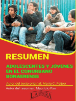 Resumen de Adolescentes y Jóvenes en el Conurbano Bonaerense: RESÚMENES UNIVERSITARIOS