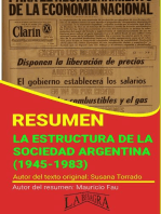 Resumen de La Estructura de la Sociedad Argentina (1945-1983): RESÚMENES UNIVERSITARIOS