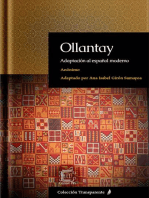 Ollantay: Adaptación al español moderno