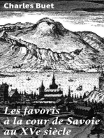 Les favoris à la cour de Savoie au XVe siècle