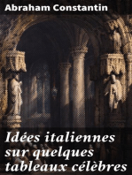 Idées italiennes sur quelques tableaux célèbres