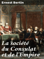 La société du Consulat et de l'Empire