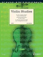 Violin Studies: 100 Most Essential Studies for Violin Tuition