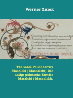 The noble Polish family Masalski ( Massalski). Die adlige polnische Familie Masalski ( Massalski).