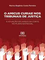 O Amicus Curiae nos Tribunais de Justiça: a atuação do amigo da corte no plano estadual