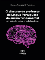O discurso do professor de língua portuguesa do ensino fundamental: um estudo sobre modalizadores
