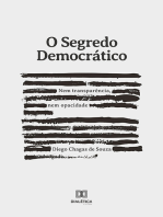 O segredo democrático: nem transparência, nem opacidade