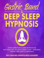 Gastric Band & Deep Sleep Hypnosis: Positive Affirmations & Guided Meditations For Rapid Weight Loss, Self-Love & Extreme Fat Burn+ Overcoming Insomnia, Body Anxiety & Overthinking