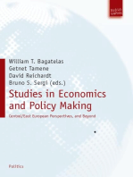 Studies in Economics and Policy Making: Central and Eastern European Perspectives