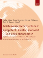 GeisteswissenschaftlerInnen: kompetent, kreativ, motiviert – und doch chancenlos?