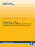 Biographische Risiken und neue professionelle Herausforderungen: Identitätskonstitutionen – Wandlungsprozesse – Handlungsstrategien
