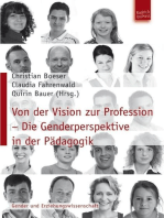 Von der Vision zur Profession – Die Genderperspektive in der Pädagogik