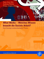 What Works – Welches Wissen braucht die soziale Arbeit?: Zum Konzept evidenzbasierter Praxis