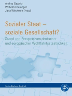 Sozialer Staat – soziale Gesellschaft?: Stand und Perspektiven deutscher und europäischer Wohlfahrtsstaatlichkeit