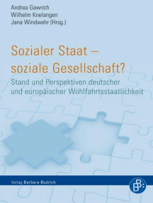 Sozialer Staat – soziale Gesellschaft?: Stand und Perspektiven deutscher und europäischer Wohlfahrtsstaatlichkeit