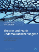 Undemokratische Regime: Theoretische Verortung und Fallbeispiele