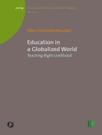 Education in a Globalized World: Teaching Right Livelihood