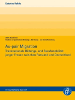 Au-pair Migration: Transnationale Bildungs- und Berufsmobilität junger Frauen zwischen Russland und Deutschland