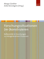 Forschungssituationen (re-)konstruieren: Reflexivität in Forschungen zu intergenerativen Prozessen