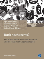 Ruck nach rechts?: Rechtspopulismus, Rechtsextremismus und die Frage nach Gegenstrategien