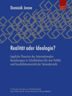 Realität oder Ideologie?: Implizite Theorien der Internationalen Beziehungen in Schulbüchern für den Politik- und Geschichtsunterricht der Sekundarstufe