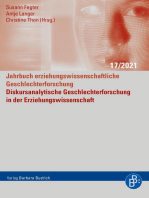 Diskursanalytische Geschlechterforschung in der Erziehungswissenschaft