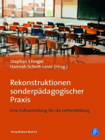 Rekonstruktionen sonderpädagogischer Praxis: Eine Fallsammlung für die Lehrerbildung