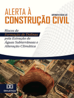 Alerta à Construção Civil: riscos de formação de dolinas pela extração de águas subterrâneas e alteração climática