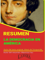 Resumen de La Democracia en América de Alexis de Tocqueville: RESÚMENES UNIVERSITARIOS