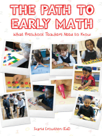 The Path To Early Math: What Preschool Teachers Need to Know
