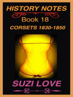 Corsets 1830-1850 History Notes Book 18